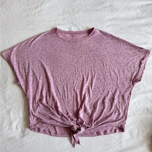 Lululemon Tie Front Top